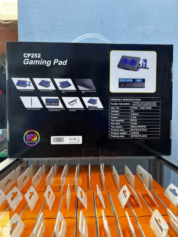 CP252 Gaming Pad back